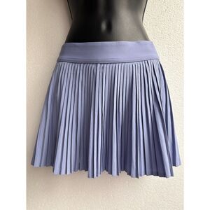 Paika Swift Pleated Pickleball Skort Lavender Skirt Size 6 Tennis Active Workout